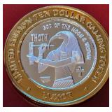 LUXOR - $10 .999 FINE SILVER TOKEN (45)