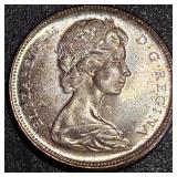1867-1967 CANADIAN SILVER DOLLAR ELIZABETH II (27)