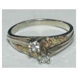 STERLING SILVER RING 3.1 GRS