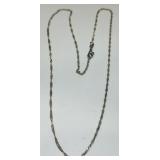 STERLING SILVER 20" CHAIN 2 GRS