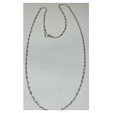 STERLING SILVER 18" CHAIN .1.8 GRS