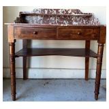 15 - STICKLEY SIDEBOARD WITH MARBLE TOP