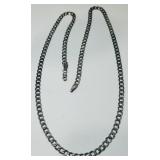 STERLING SILVER 24" CHAIN 20.2 GRS