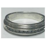 STERLING SILVER RING 5.8 GRS