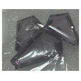 48.65CT SPECIAL CUT  AMETHYST 3 STONE SET