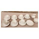 11 - KAISER CUPS & SAUCERS, CREAM & SUGAR SET (M83