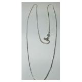 STERLING SILVER 24" CHAIN 5.9 GRS