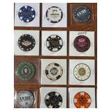 CASINO COMMEMORATIVE CHIPS (457 D)
