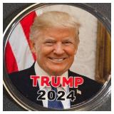 DONALD TRUMP - 1 TROY OUNCE .999 FINE SILVER (10)