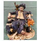 11 - VINTAGE COPODIMONTE FIGURINE (M20)