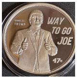 DONALD TRUMP - ONE OUNCE .999 FINE SILVER (16)