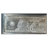 4 OZ .999 SILVER