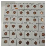 COLLECTION OF LINCOLN CENTS
