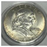1959 SILVER HALF DOLLAR