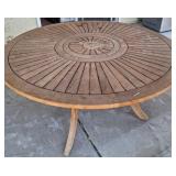 14 - ROUND PATIO TABLE