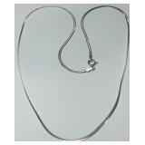 STERLING SILVER 18" CHAIN 2.6 GRS