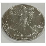 1986 1oz  AMERICAN EAGLE SILVER DOLLAR