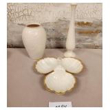 11 - LENOX VASES & CANDY DISH (M84)