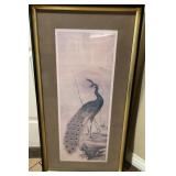 431 - JAPANESE ART PAINTING 42X21" (A17)