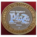 PLAZA - $10 .999 FINE SILVER TOKEN (46)