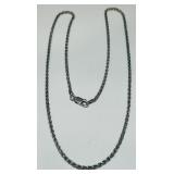 STERLING SILVER 18" CHAIN 8.5 GRS
