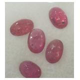2.73CT CABOCHON RUBY GEMSTONES