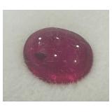 4.10CT CABOCHON RUBY GEMSTONE