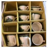 J4 - LOT OF SPODE CHRISTMAS TREE MUGS (L27)