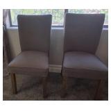 J4 - TWO MATCHING ACCENT CHAIRS (N30)
