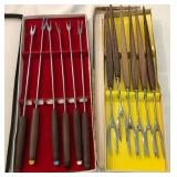 J4 - TWO FONDUE FORK SETS (L29)