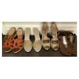 J4 - FOUR PAIR OF WOMEN'S SHOES SIZE 8.5 (M18)