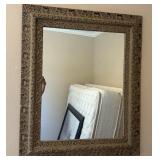 J4 - WALL MIRROR FRAMED 32X38' (N8)