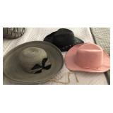 J4 - LOT OF THREE HATS (M53)