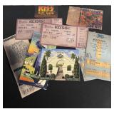 716 - LOT OF VINTAGE CONCERT & SPORTS TICKET STUBS