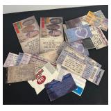 716 - LOT OF VINTAGE CONCERT & SPORTS TICKET STUBS
