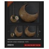 716 - LARGE ANTIQUE CAST IRON CRESCENT MOON