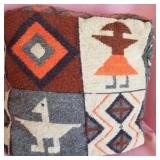 Q - ANDEAN FOLK ART DESIGN ACCENT PILLOW (L134)
