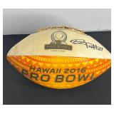 716 -SIGNED HAWAII PRO BOWL MINI FOOTBALL WITH TAG