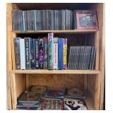Q - LARGE LOT OF CD, DVD & VHS RECORDINGS (G14)