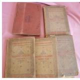 Q - LOT OF FIVE VINTAGE BOOKS (L122)
