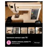 Q - PORTABLE KENMORE SEWING MACHINE (K27)