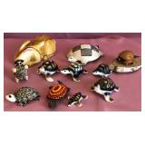 Q - LOT OF COLLECTIBLE TURTLES (L10)