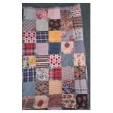 Q - HAND-MADE QUILT 52X44' (K96)