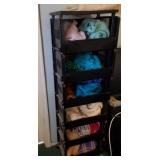 Q - MIXED LOT OF CLOTHING IN BINS (M4)