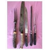 Q - VINTAGE CARVING SETS(L69)