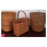 Q - LOT OF THREE BASKETS (K188)