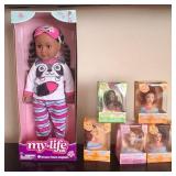 S2 - MY LIFE DOLL & FIVE FASHION DOLL HEADS (L43)