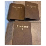 S2 - THREE PLAYBOY BINDERS (T31)