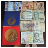 S2 - COLLECTIBLE FOREIGN COINS & CURRENCY (B32)