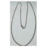 STERLING SILVER 20INCH LINK CHAIN 4.10GRS